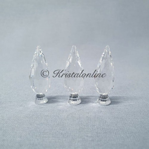 Swarovski Crystal | Silver Crystal | Crystal City | Poplar Trees - Set of 3 | 158979